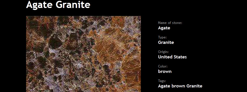 Granite Colors Detail